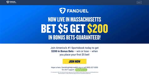 fanduel massachusetts promo.